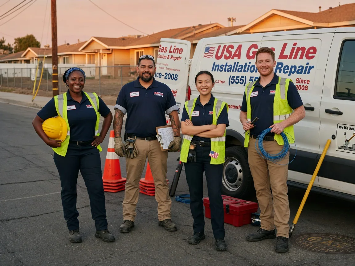 Gas Line Installation company in Martell, NE